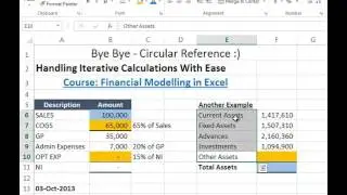 20 - Circular References   Handling Iterative Calculations With Ease - Excel Basement