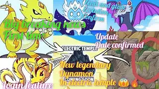 Big breaking news about electric temple update date 🎉and legendary Dynamon ⚡ also zenix and glixie 😱