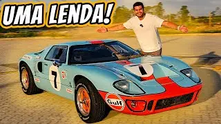 Showing the details and accelerating a GT40 made in Brazil