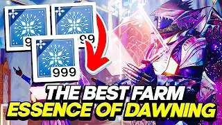 Best Essence of Dawning Farm! Fastest Farm To Do | Destiny 2 The Dawning 2024