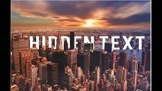 How to Place Text Behind an Object in a Photo Photoshop Tutorial