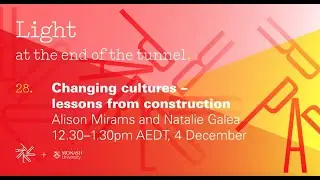 Changing Cultures – Lessons from Construction