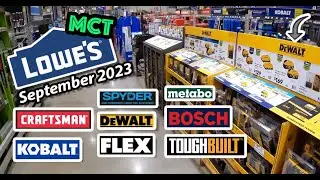 Metabo, Flex, Dewalt, Kobalt and Craftsman tool Sales at Lowe's