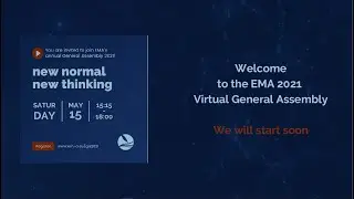 15/05/2021 - EMA GA 2021 Live Stream