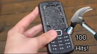 HITTING A RUGGED PHONE WITH A HAMMER 100 TIMES - PLAINAPPLE ARCHIVES #1