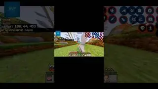 Minecraft lifeboat survival mode pvp with new client hack #minecraftshorts #lifeboat #hackervsplayer