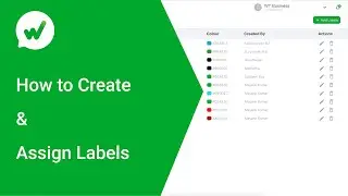 How to create and assign Labels - WhatsTool Business