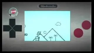 little big planet 2 - Mario Land World 1-1 Gameboy Graphics 1989