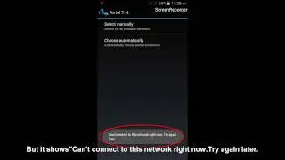 How to fix Cant connect to this network right now