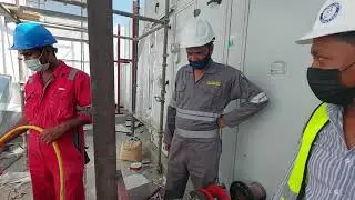 Chilled Water Line Pressure Testing
