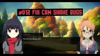 Create a Visual Novel from Scratch in Unreal Engine 5 - #012 - Fix Cam Shake Bugs