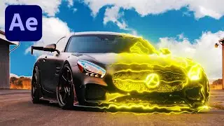 LIGHTNING OUTLINE EFFECT - AFTER EFFECTS