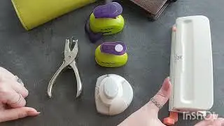 Hole punches are a must have for a diary.