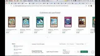 Yu-Gi-Oh! MARKET WATCH STARDUST SUPPORT