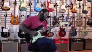 Fender Custom Shop 1959 Stratocaster Relic demo by Make'n Music featuring Kirk Fletcher