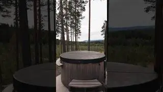 Pool mit Aussicht! Urlaub in Norwegen 🇳🇴 #norwegen #pool #shorts