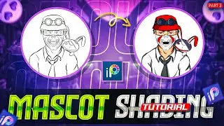 How To Shading In Mascot 🔥||Mascot Shading Tutorial || ibis paint X || Part 3 😊