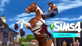 The Sims 4 Horse Ranch Trailer Reaction 🐴