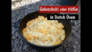 Vegetarian Recipes in a Dutch Oven. Halushki - Dumplings, Potatoes, Cheese. Halushki with Cheese ...