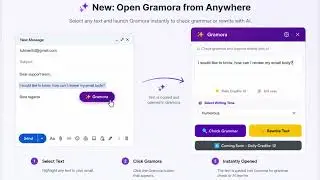 Gramora - AI Text Rewriter & Grammar Checker