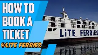 How to book online ticket Lite Ferries