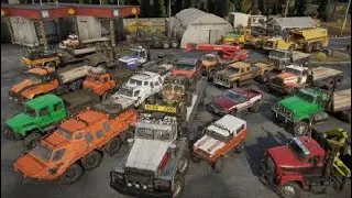 SnowRunner - All 23 Free/Unlockable Vehicles - Thru Phase One