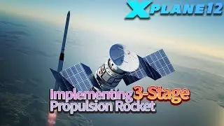 Test a three-stage propulsion rocket #2