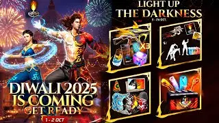 Diwali Event Free Fire 2025 🎉| Free Magic Cube & Surprise Event | Free Fire New Event | Ff New Event