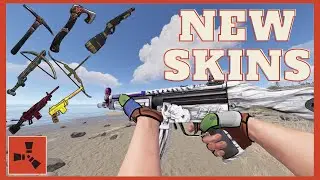 RUST New skins updated on June 8th | Arctic Skull MP5,Redemption M249,Pick Axe from Hell