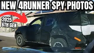 NEW 2025 6th Generation Toyota 4Runner Spy Shots!!!