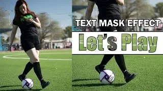 Editable Text as a Mask in Photoshop | Text Masking Effect | Adobe Photoshop Tutorial