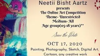 ONLINE ART COMPETITION/ DRAWING COMPETITION 2020