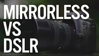 What is the difference between a DSLR and a MIRRORLESS camera!?