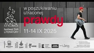 Zaproszenie na Festiwal ŻAR LITERATURY 2025