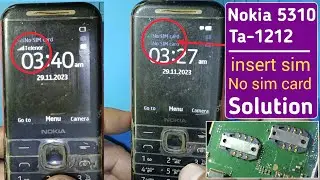 Nokia 5310 Sim not working | Nokia 5310 sim insert | nokia ta-1212 insert sim Solution