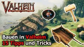 Valheim //  Bauen in Valheim - 15 Tipps u. Tricks
