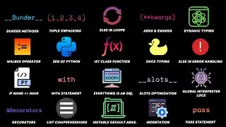 Every Python Concept Explained in 12 Minutes