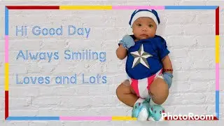 My Baby one month old always smiling.
