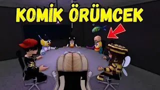 🕷️KOMİK KARAKTERLER İLE ÖRÜMCEK🕸️🤣AYŞEM ECE ARI💥ARIGİLLER🐝ROBLOX SPIDER