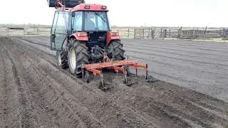 Yanmar ef475 нарезание борозд