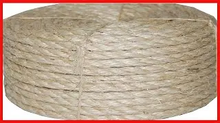 T.W. Evans Cordage Co. 22-410 3/8-Inch by 100-Feet Twisted Sisal Rope