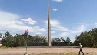 Псков. Странный розовый вечер)