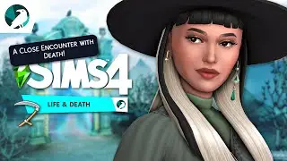 MY SIM DIED?? 💀🪦 | Sims 4 Life & Death Gameplay - EP 3