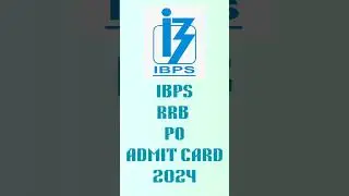 Ibps rrb po admit card out #ibps #ibpsrrbpo #ibpsrrbclerk #ibpsrrb #bankexam #shorts
