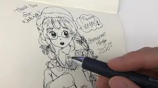 Draw with Angie ART manga in Christmas 2020