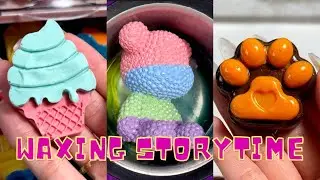 🌈✨ Satisfying Waxing Storytime ✨😲 