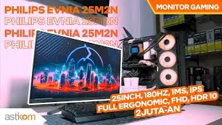 MONITOR GAMING PHILIPS? || EVNIA 25M2N3200 sudah Full Ergo!