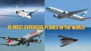 Top 10 most Expensive Planes in the World 😍🌟✈️