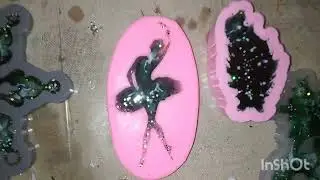 Игрушки из эпоксидной смолы. Красота своими руками.#эпоксиднаясмола#новогодниеигрушкисвоимируками