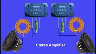 Simple Homemade Powerful Stereo Heavy Bass Amplifier, How to Make Amplifier with Transistor 2SC53858